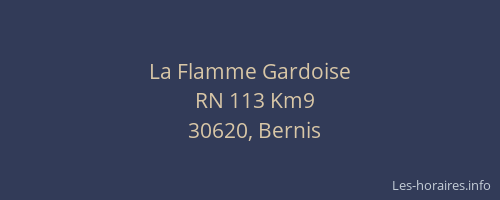 La Flamme Gardoise