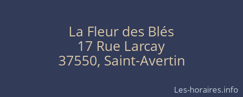 La Fleur des Blés