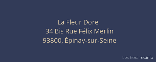 La Fleur Dore