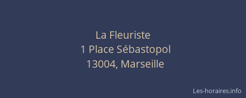 La Fleuriste
