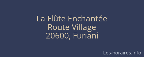 La Flûte Enchantée
