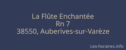 La Flûte Enchantée