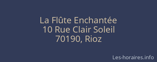 La Flûte Enchantée