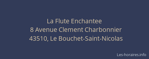 La Flute Enchantee