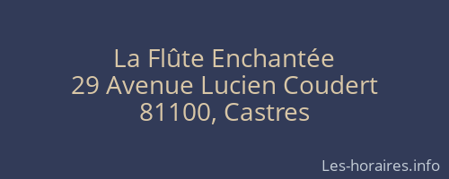 La Flûte Enchantée