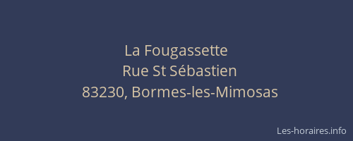La Fougassette