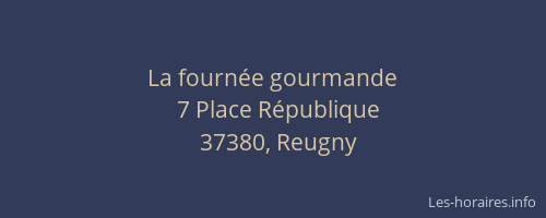 La fourn&eacute;e gourmande