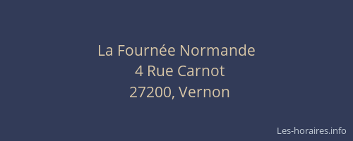 La Fournée Normande