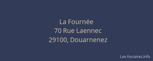 La Fourn&eacute;e