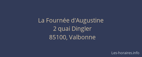 La Fournée d'Augustine