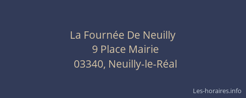 La Fournée De Neuilly