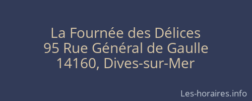 La Fournée des Délices