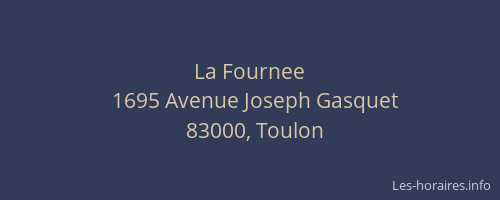 La Fournee