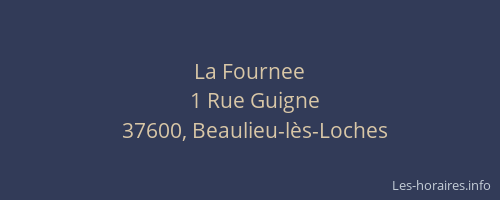 La Fournee