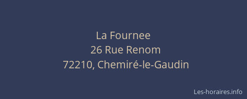 La Fournee