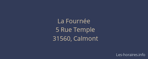 La Fournée