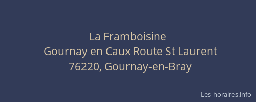 La Framboisine