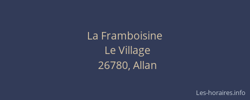 La Framboisine