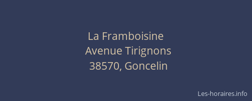 La Framboisine