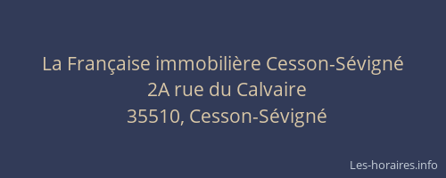 La Française immobilière Cesson-Sévigné
