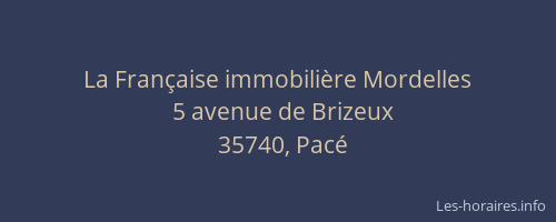 La Française immobilière Mordelles