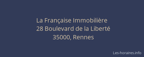 La Française Immobilière