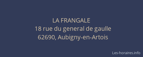 LA FRANGALE