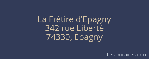 La Frétire d'Epagny