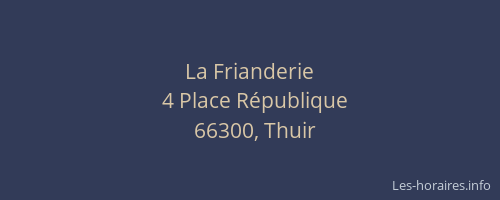 La Frianderie