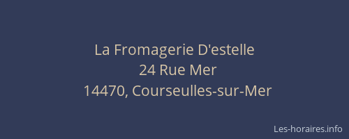 La Fromagerie D'estelle