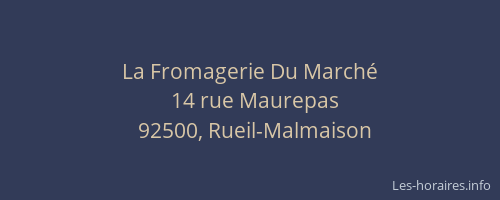 La Fromagerie Du Marché
