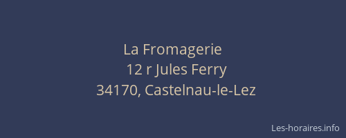 La Fromagerie