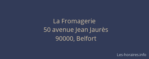 La Fromagerie