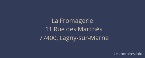 La Fromagerie