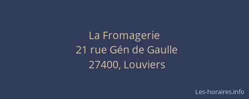 La Fromagerie
