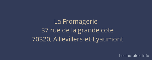 La Fromagerie