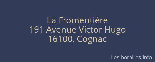 La Fromentière