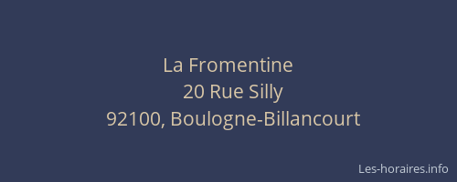 La Fromentine