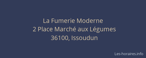 La Fumerie Moderne