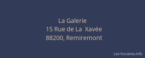 La Galerie