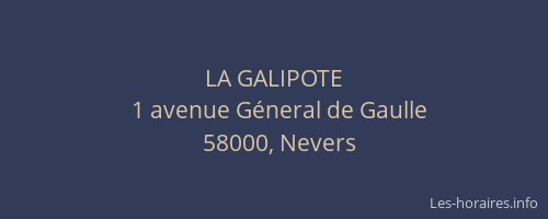 LA GALIPOTE
