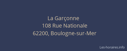 La Garçonne