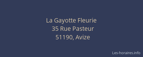La Gayotte Fleurie