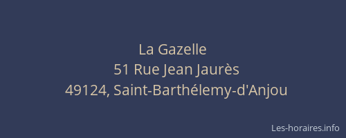La Gazelle