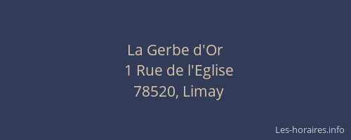 La Gerbe d'Or