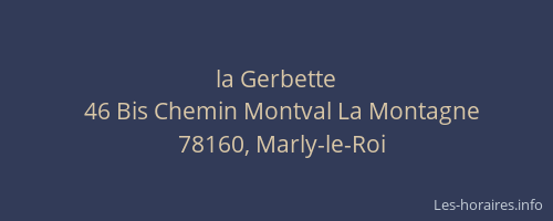 la Gerbette