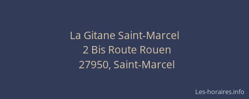 La Gitane Saint-Marcel