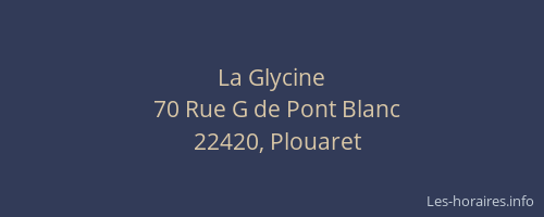 La Glycine