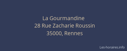 La Gourmandine