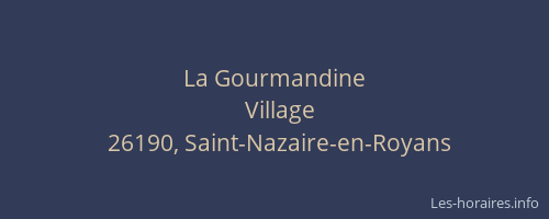 La Gourmandine